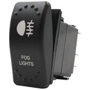 Laser Etched Rocker Switch - Amber LED - 88 Styles-82