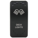 rocker switch deck lights