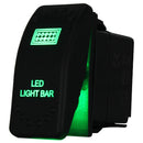 Laser Etched Rocker Switch - Green LED - 88 Styles-2