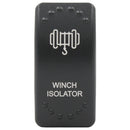 rocker switch winch isolator