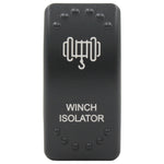 rocker switch winch isolator