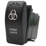Laser Etched Rocker Switch - No LED - 82 Styles