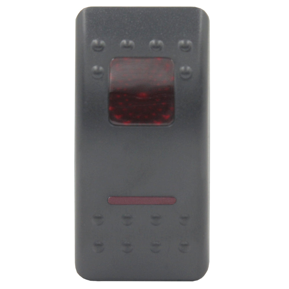 custom rocker switch red led