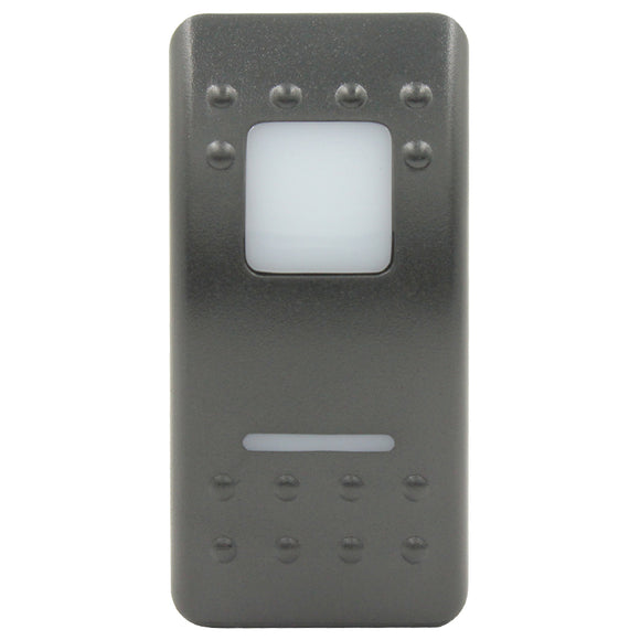 custom white led rocker switch