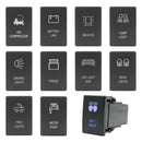 Push Switch suit Isuzu (Gen 3) - Blue LED - 50 Styles-1