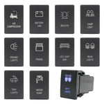 Push Switch suit Isuzu (Gen 3) - Blue LED - 50 Styles