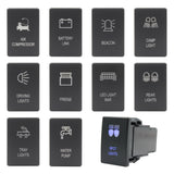 Push Switch suit Isuzu (Gen 3) - Blue LED - 50 Styles
