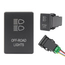 off road lights push switch mazda