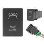 roof lights push switch