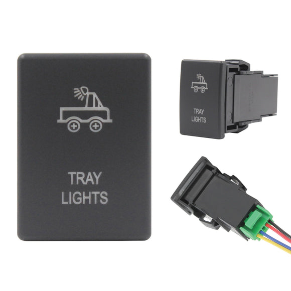 tray lights push switch