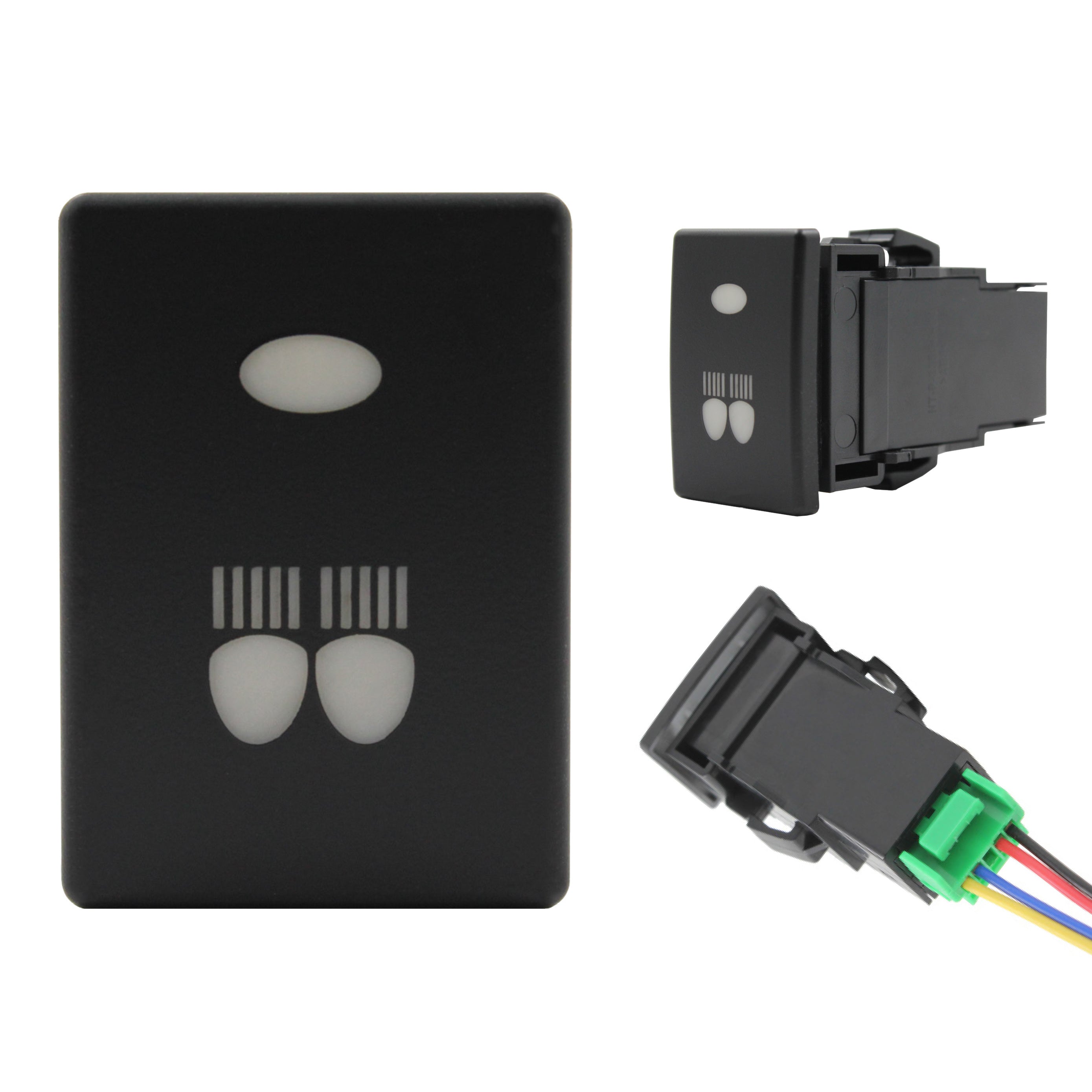 Push Switch suit Mazda (Gen 3) - White LED - 50 Styles