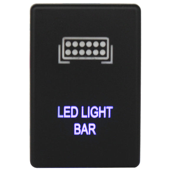 led light bar push switch