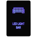 push switch led light bar