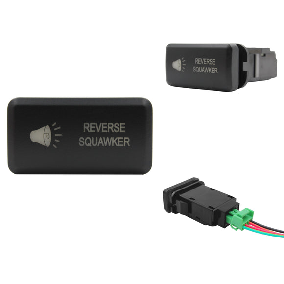 Push Switch suit Toyota Large Horizontal - Green LED - 33 Styles