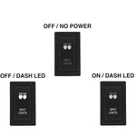 Push Switch suit Toyota Old Vertical - White LED - 33 Styles