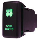 Push Switch suit Toyota Large - Green LED - 50 Styles-2