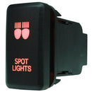 Push Switch suit Toyota Large - Red LED - 50 Styles-2