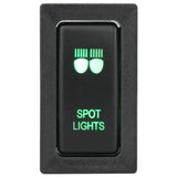 push switch vertical toyota old spot lights 