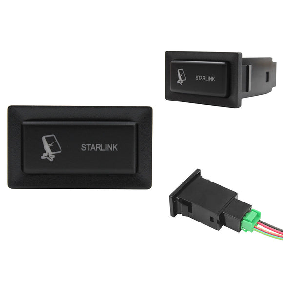 Push Switch suit Toyota Old Horizontal - Blue LED - 33 Styles