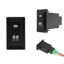 Push Switch suit Toyota Old Vertical - Green LED - 33 Styles-35