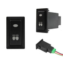 Push Switch suit Toyota Old Vertical - Green LED - 33 Styles-36