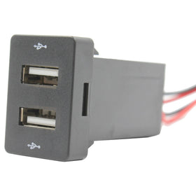 Dual USB Charger - suit Toyota Small - 0