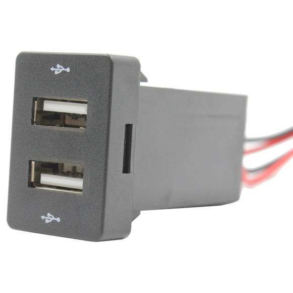 Dual USB Charger - suit Toyota Small