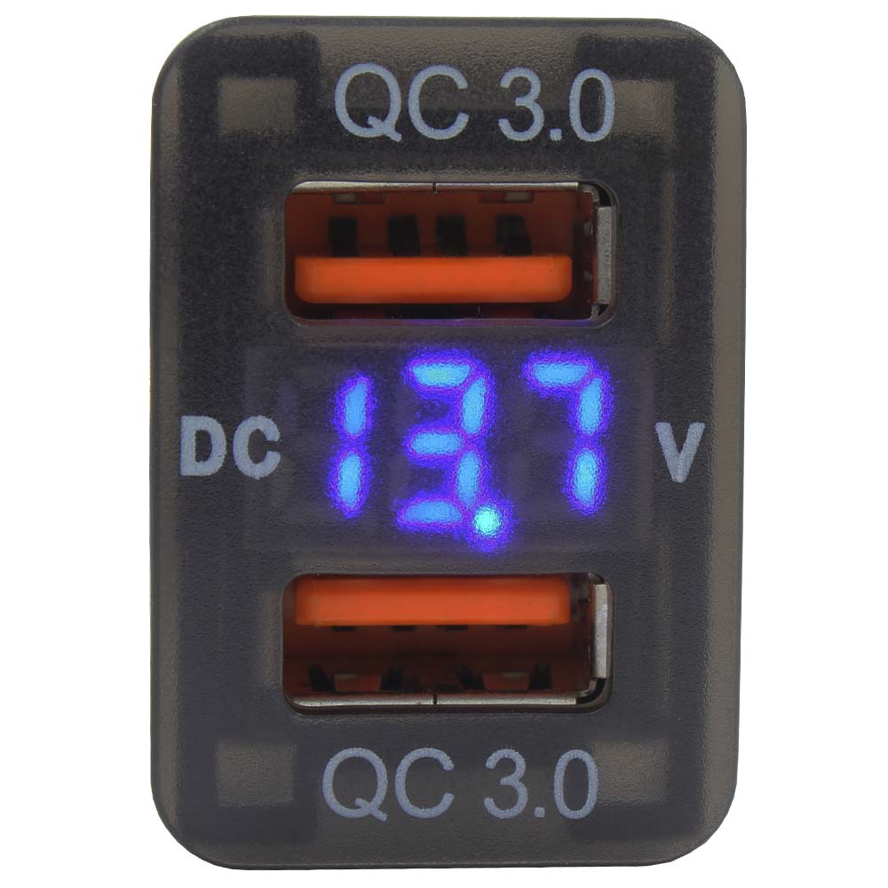 hilux dual usb