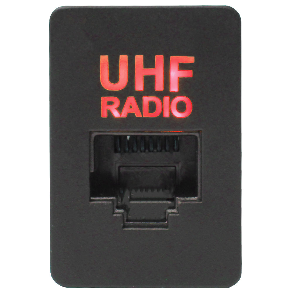 UHF RJ45 Pass Through w/ LED - suit Toyota Small