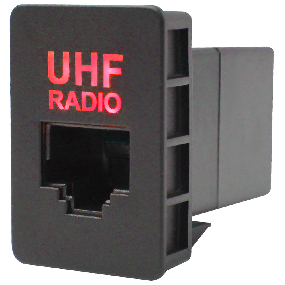 UHF RJ45 Pass Through w/ LED - suit Toyota Small