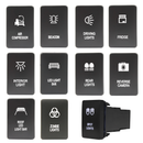 Push Switch suit Mitsubishi Small - White LED - 50 Styles-1