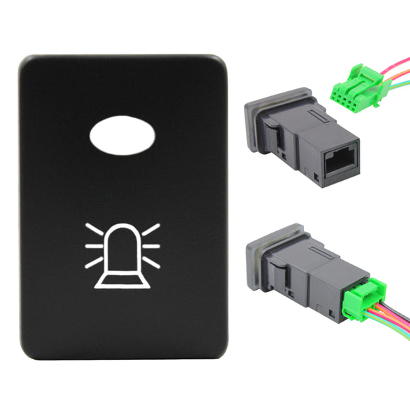 Push Switch suit Toyota Small - Red LED - 50 Styles