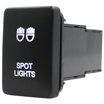 Push Switch suit Toyota Small - White LED - 50 Styles - 0