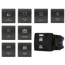 Push Switch suit Toyota Square - White LED - 46 Styles-1