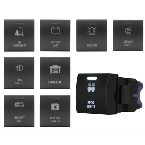 Push Switch suit Toyota Square - White LED - 46 Styles