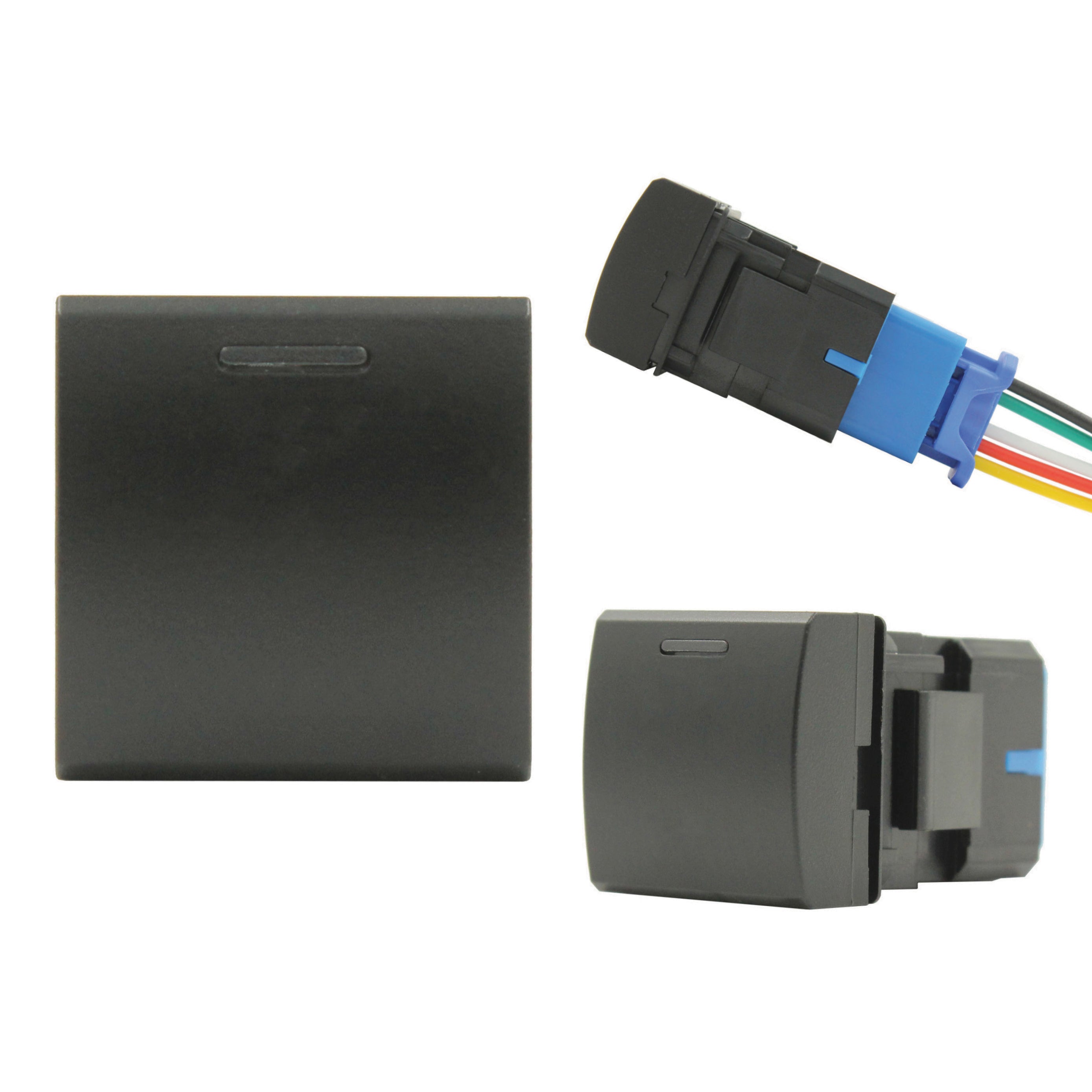 push switch toyota square blank