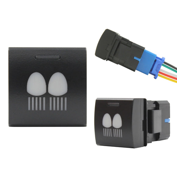 Push Switch suit Toyota Square - White LED - 46 Styles