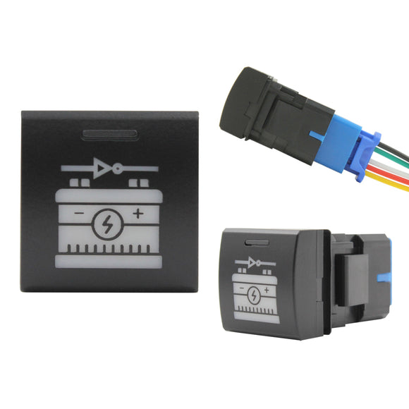 Push Switch suit Toyota Square - White LED - 46 Styles