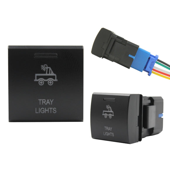 Push Switch suit Toyota Square - White LED - 46 Styles