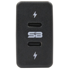 Dual Type-C / USB-C Charger - suit Toyota Large