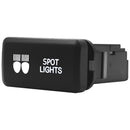 Push Switch suit Toyota Large Horizontal - White LED - 33 Styles-2