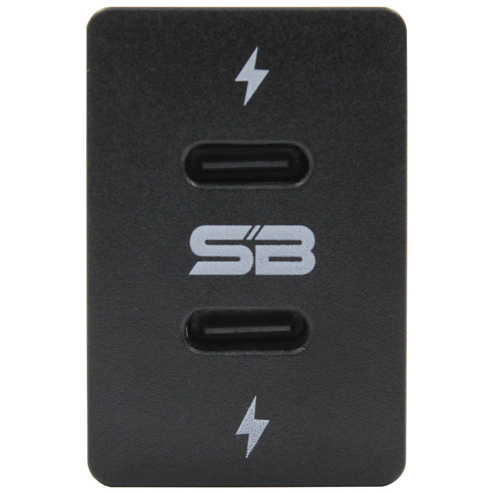 Dual Type-C / USB-C Charger - suit Mitsubishi Small