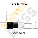 Insulated Fork Spade Crimp Terminal-27