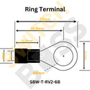 Insulated Ring Crimp Terminal-35