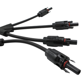 Flexible MC4 cable for parallel wiring