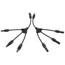 MC4 3-into-1 Branch Connector Flexible Cable Set-5