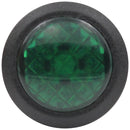 20mm Mini Round Green (12v)