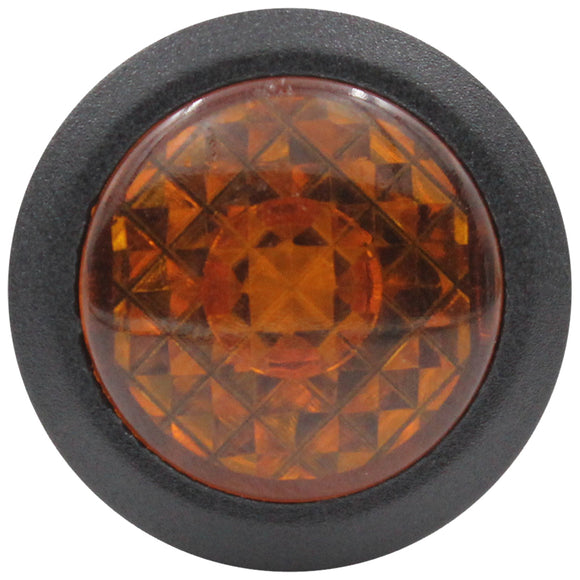20mm Mini Round Orange (12v)