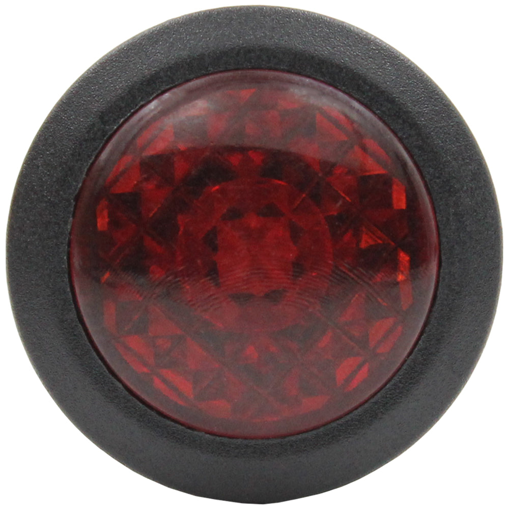 20mm Mini Round Red (12v)