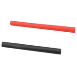 black and red heat shrink
